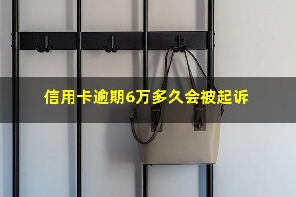 信用卡逾期6万多久会被起诉?信用卡逾期6万多久会被起诉普瑞巴林胶囊