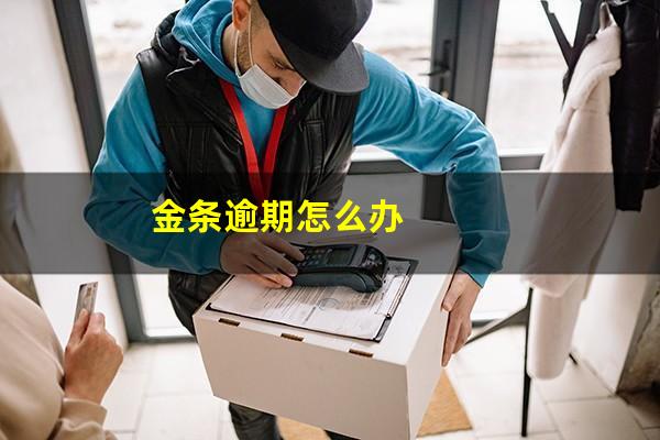 金条逾期怎么办?金条逾期怎么办停息挂账