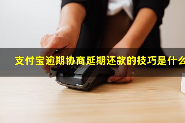 支付宝逾期协商延期还款的技巧是什么